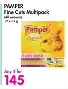 Pamper Fine Cuts Multipack (All Variants)-For Any 2 x 12 x 85g