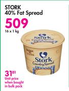 Stork 40% Fat Spread-16 x 1kg