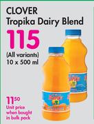 Clover Tropika Dairy Blend (All Variants)-10 x 500ml