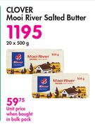 Clover Mooi River Salted Butter-20 x 500g