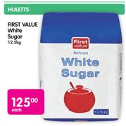 Huletts First Value White Sugar-12.5Kg Each