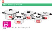 Hart 10 Piece Aluminium Cookware Set-Per Set