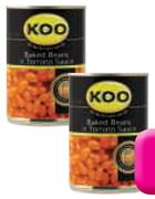 Koo Baked Beans In Tomato Sauce-12x410g