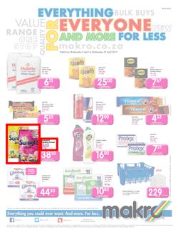 Makro PE : Food Catalogue (08 Apr - 22 Apr 2015), page 1