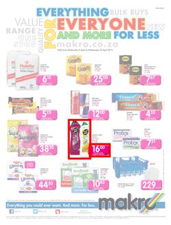Makro PE : Food Catalogue (08 Apr - 22 Apr 2015), page 1