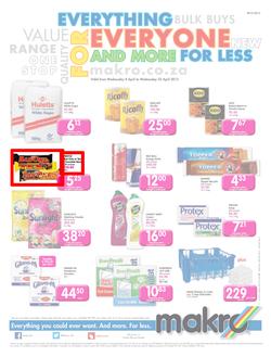 Makro PE : Food Catalogue (08 Apr - 22 Apr 2015), page 1