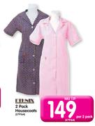 2 Pack Housecoats