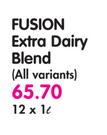Fusion Extra Dairy Blend(All Variants)-12x1ltr