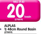  Alplas 48cm Round Basin