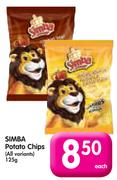 Simba Potato Chips(All Variants)-125g