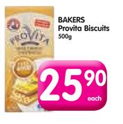 Bakers Provita Biscuits-500g Each