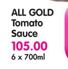 All Gold Tomato sauce-6x700ml