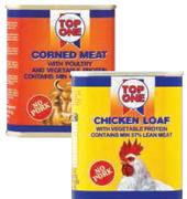 Top One Corned Meat Or Chicken Loaf-300g