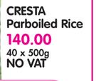 Cresta Parboiled Rice-40x500g