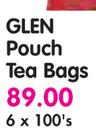 Glen Pouch Tea Bags-6x100's