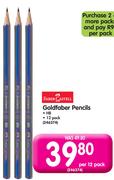 Faber Castell Goldfaber Pencil HB-Per 12 Pack