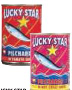 Lucky Star Pilchards(In Hot Chilli Or Tomato Sauce)-400g