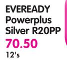Everyday Powerplus Silver R20PP-12'S pack