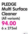 Pledge Multi Surface Cleaner (All Variants)-6 x 275ml