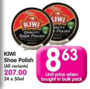 Kiwi Shoe Polish (All Variant)-50ml