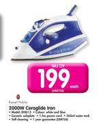 Russel Hobbs 2000W Ceraglide Iron RHI613