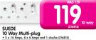 Suede 10 Way Multi-Plug