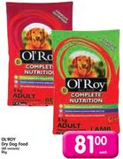 Ol'Roy Dry Dog Food(All Variants)-8Kg Each