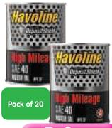 Caltex Havoline High Mileage Oil-20x500ml