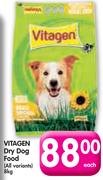 Vitagen Dry Dog Food(All Variants)-8Kg