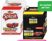 Shield Splash Car Shampoo Sachet-24x30ml Per 24 Pack