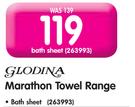Glodina Marathon Towel Range Bath Sheet