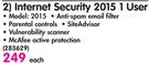 McAfee Internet Security 2015 1 User
