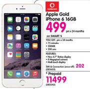 Apple Gold iPhone 6 16GB