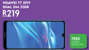 Huawei Y7 2019 Dual Sim 32GB-On Pinnacle 1GB Top Up