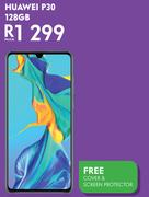 Huawei P30 128GB-On Pinnacle 8GB Top Up