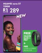 Huawei Nova 5T 128GB-On Pinnacle 15GB Top Up