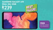 Samsung Galaxy A10 Dual Sim 32GB-On Pinnacle 2GB Top Up