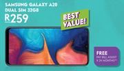 Samsung Galaxy A20 Dual Sim 32GB-On Pinnacle 2GB Top Up