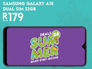 Samsung Galaxy A10 Dual Sim 32GB-On Pinnacle 1GB Top Up