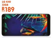 LG K40 32GB-On Mediaplay 1.5GB Top Up