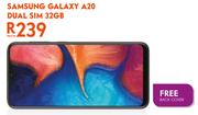Samsung Galaxy A20 Dual Sim 32GB-On Media Play 1.5GB Top Up
