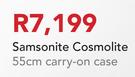 Samsonite Cosmolite 55cm Carry On Case