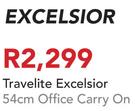 Travelite Excelsior 54cm Office Carry On Suitcase