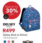Delsey Back To School 18L Backpack