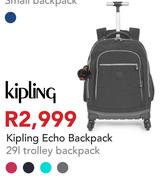 Kipling Echo 29L Trolley Backpack