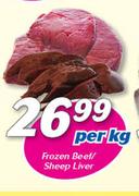 Frozen Beef/Sheep Liver-Per kg