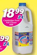 Cambridge Food Full Cream Milk-2Ltr