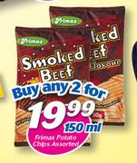 Frimax Potato Chips-2x150ml