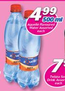Aquelle Flavoured Water-500ml Each