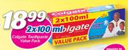 Colgate Toothpaste Value Pack-2x100ml